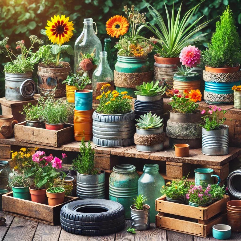 Transform Everyday Containers into Flower Pots: A Creative Guide - Claywares