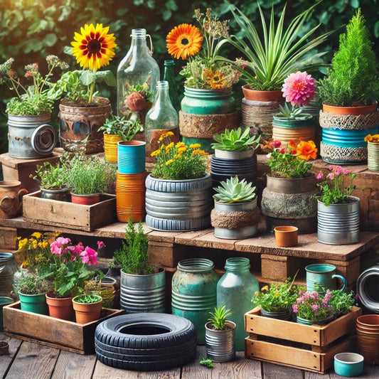 Transform Everyday Containers into Flower Pots: A Creative Guide - Claywares