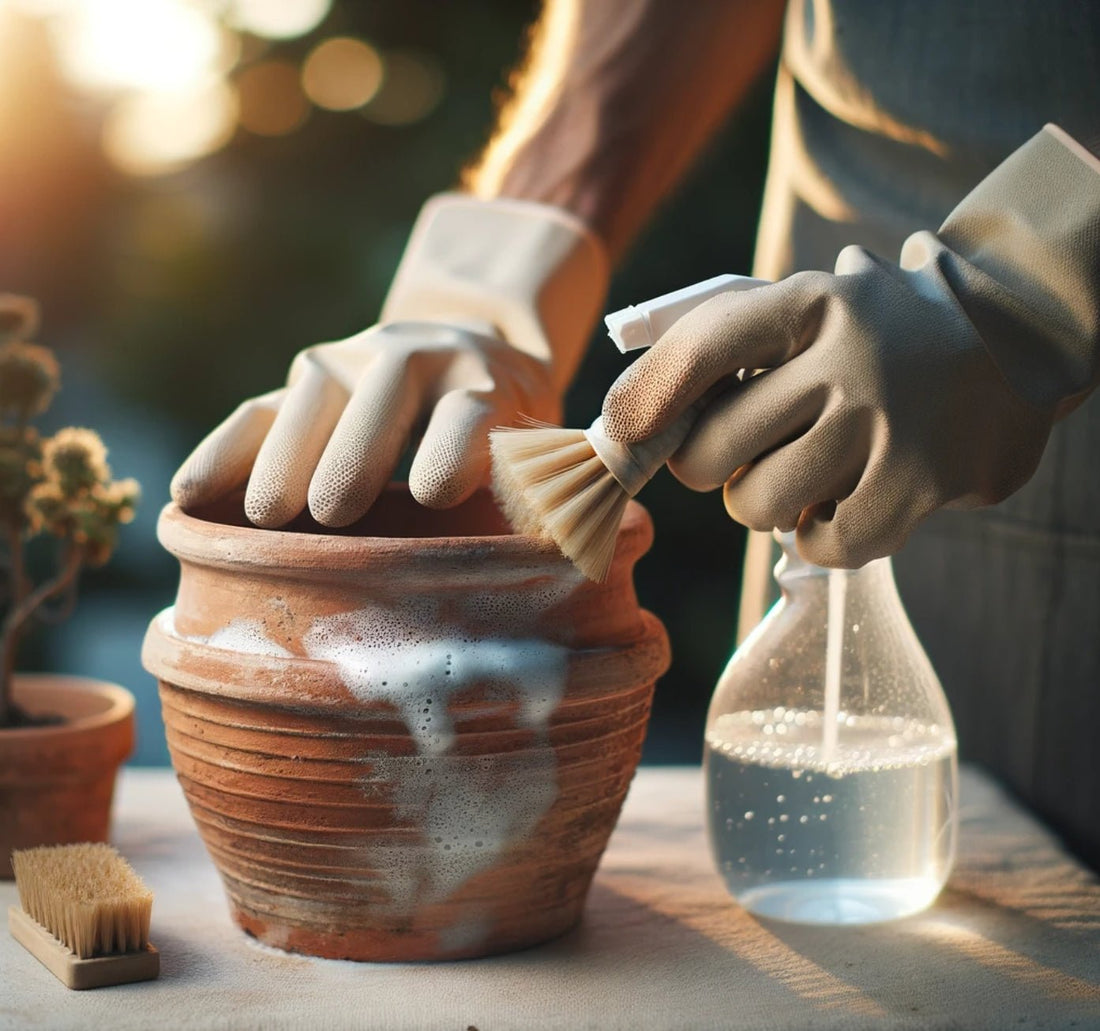 How to properly care for and clean terracotta pots to prolong their life? - Claywares