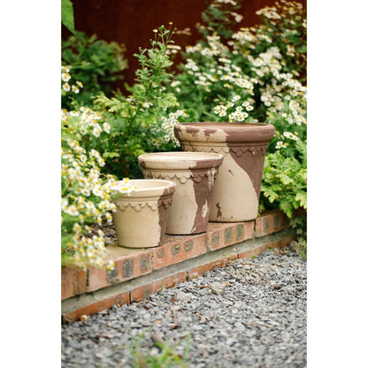 Clover planter - White Russian (blend)Claywares