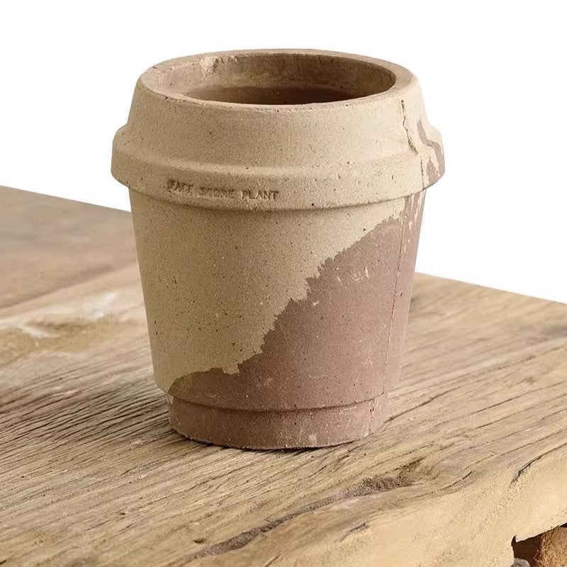 Coffee Cup planter SetClaywares