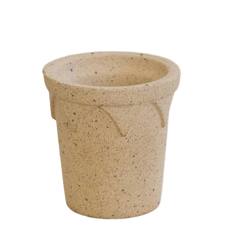 Crown Pot planter - Marrakech(brown)Claywares